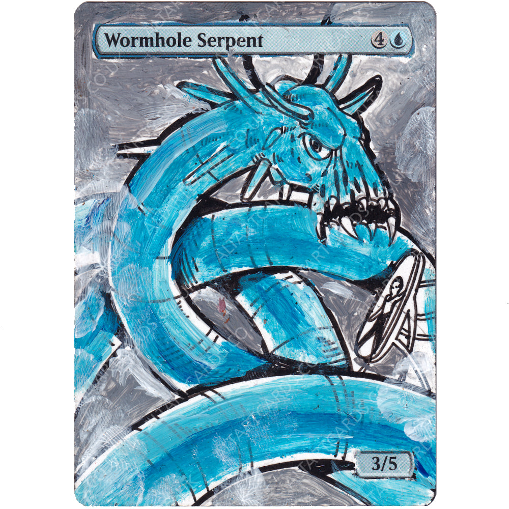 Altered Art - Wormhole Serpent