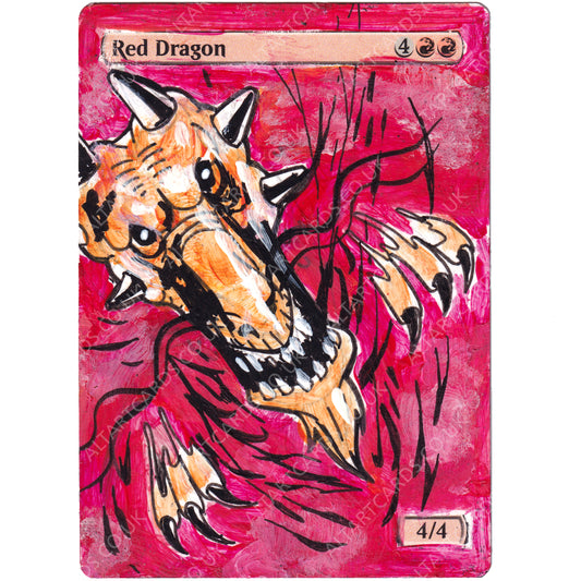 Altered Art - Red Dragon