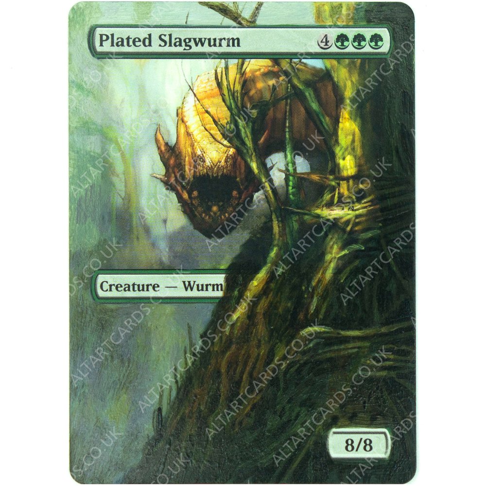 Altered Art - Plated Slagwurm