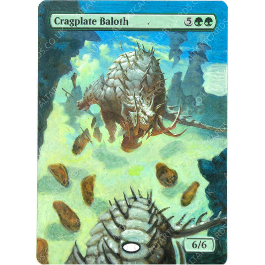 Altered Art - Cragplate Baloth