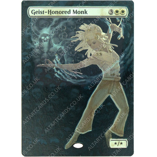 Altered Art - Geist-Honored Monk