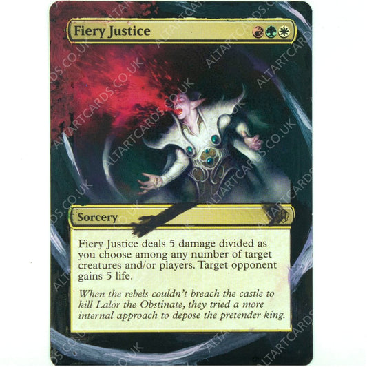 Altered Art - Fiery Justice