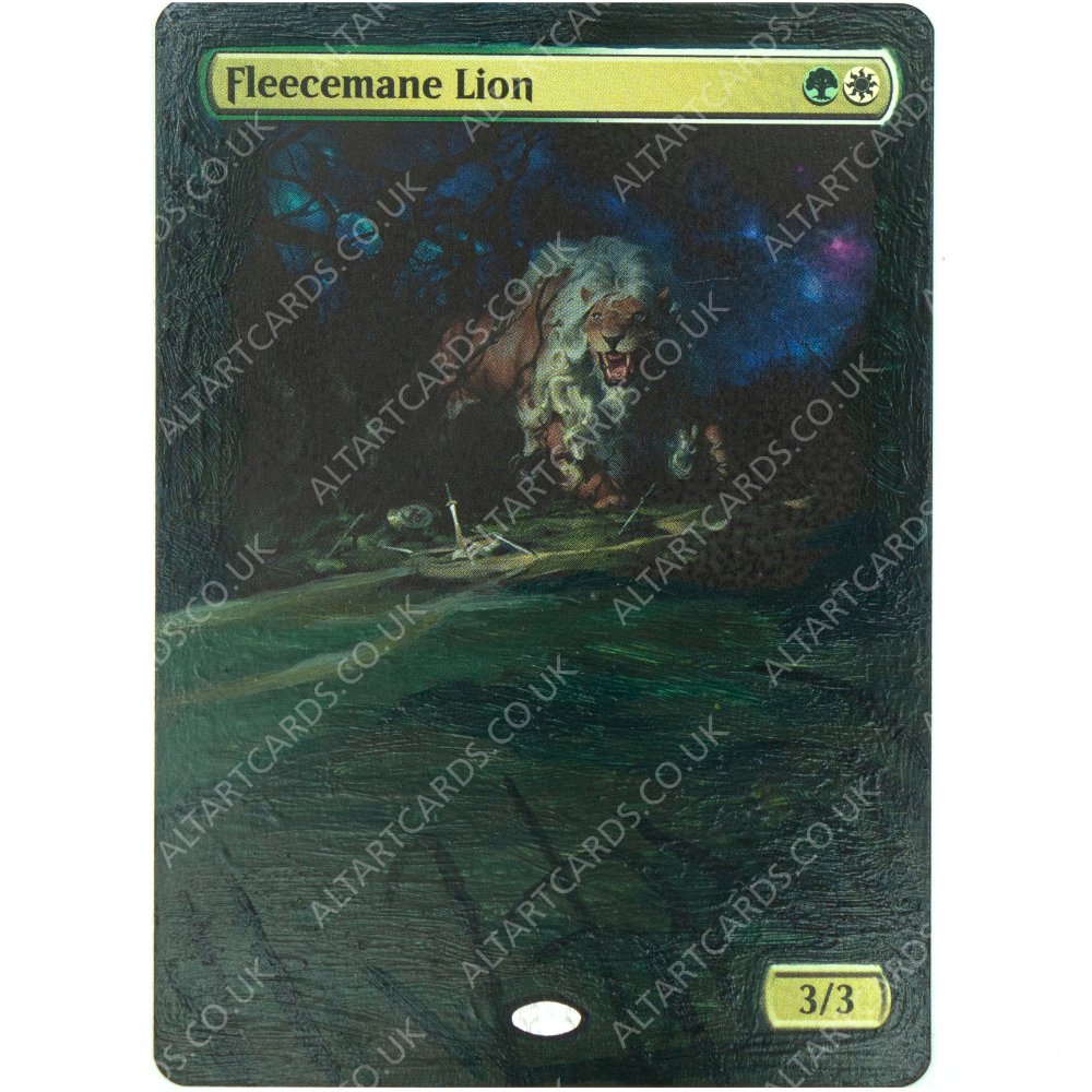 Altered Art - Fleecemane Lion