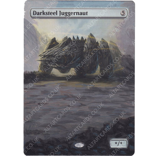 Altered Art - Darksteel Juggernaut