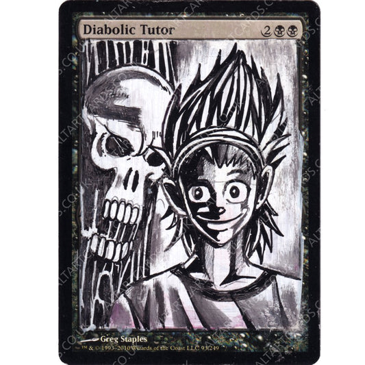 Altered Art - Diabolic Tutor