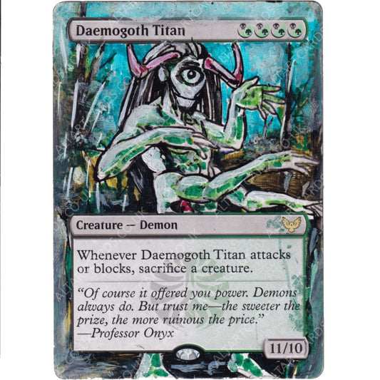 Altered Art - Daemogoth Titan