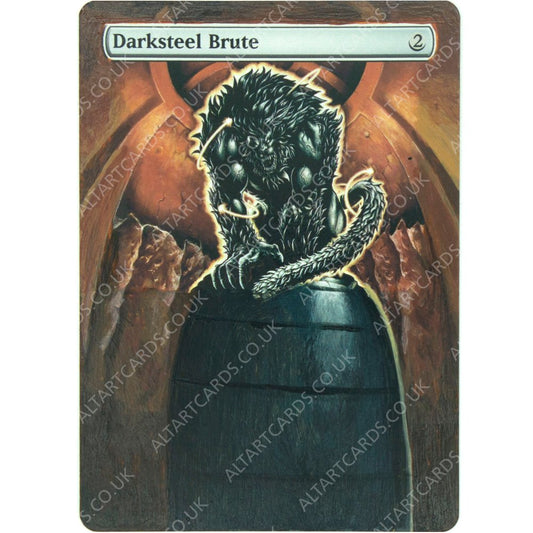 Altered Art - Darksteel Brute