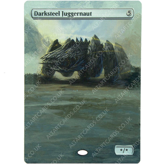 Altered Art - Darksteel Juggernaut