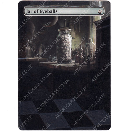 Altered Art - Jar of Eyeballs