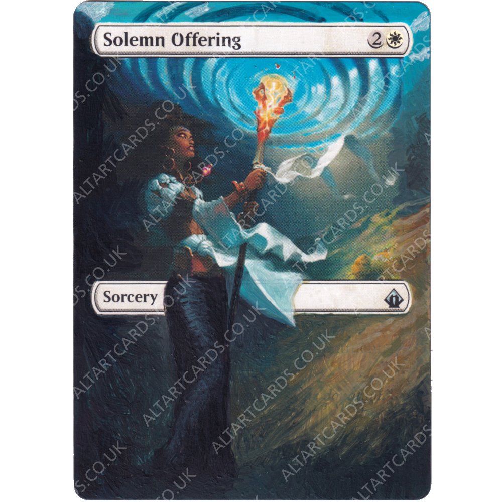 Altered Art - Solemn Offering