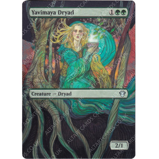 Altered Art - Yavimaya Dryad