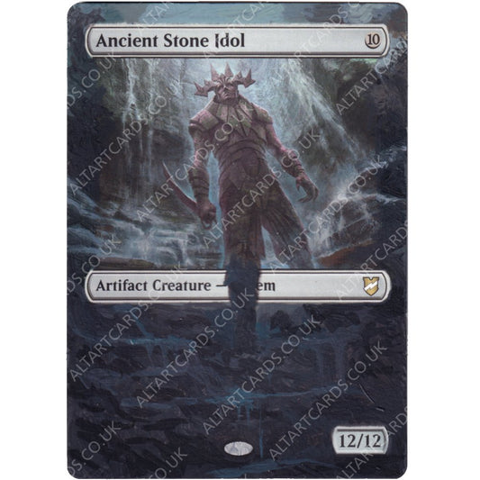 Altered Art - Ancient Stone Idol