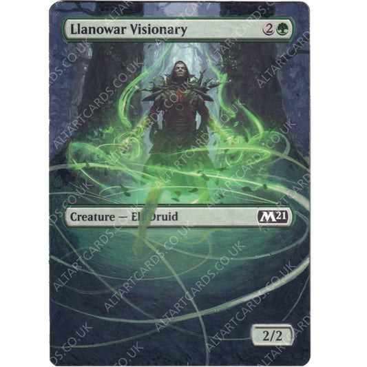 Altered Art - Llanowar Visionary