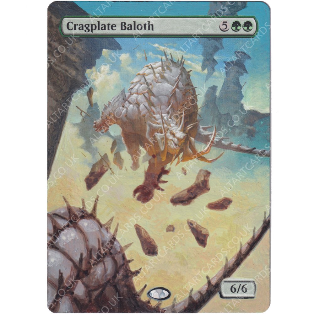 Altered Art - Cragplate Baloth