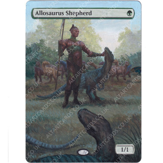 Altered Art - Allosaurus Shepherd