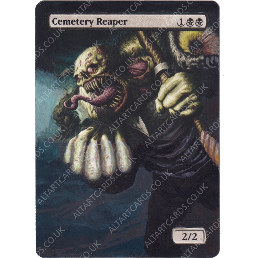 Altered Art - Cemetery Reaper