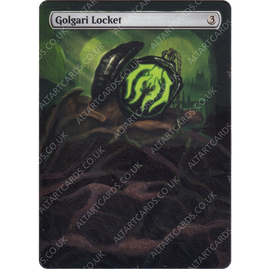 Altered Art - Golgari Locket