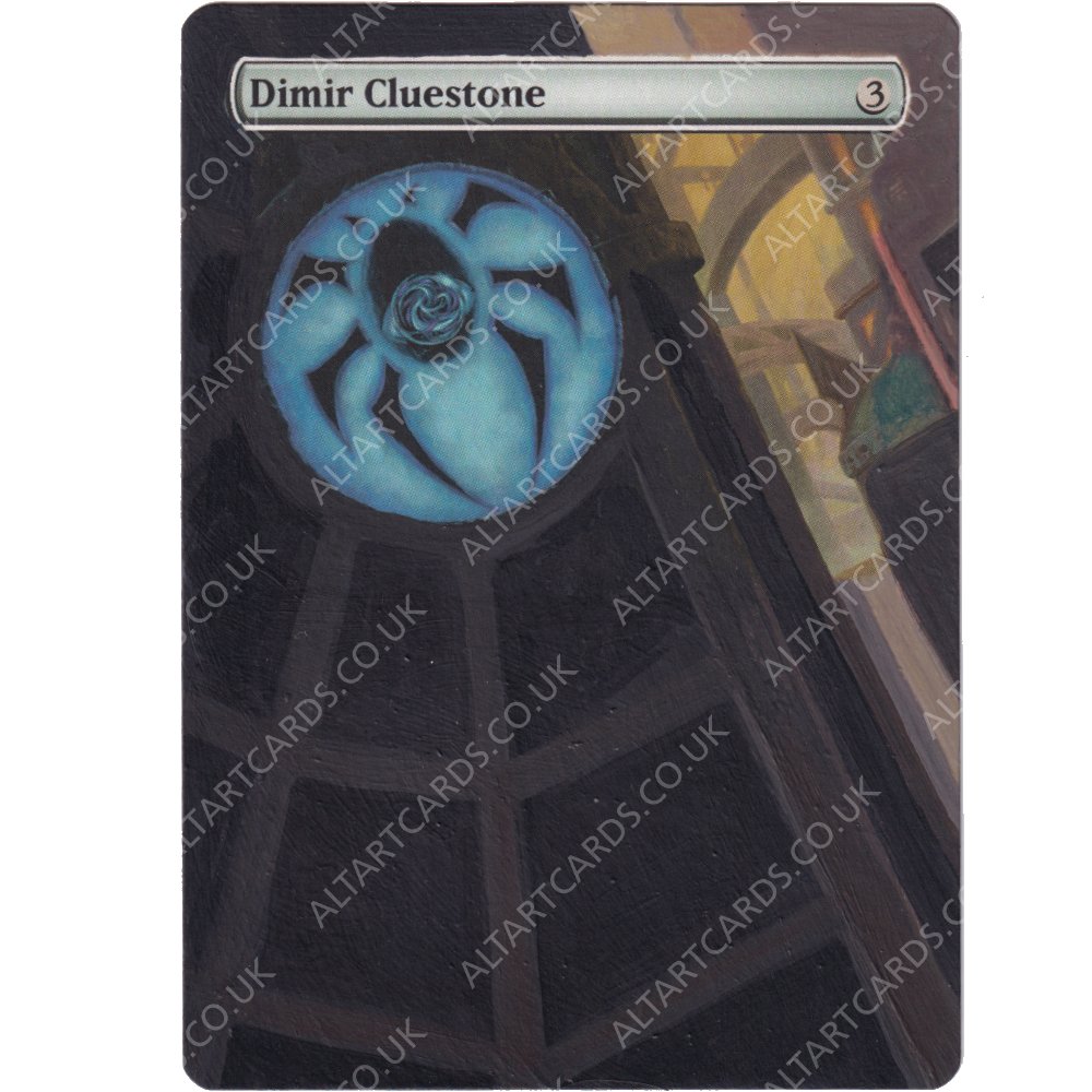 Altered Art - Dimir Cluestone