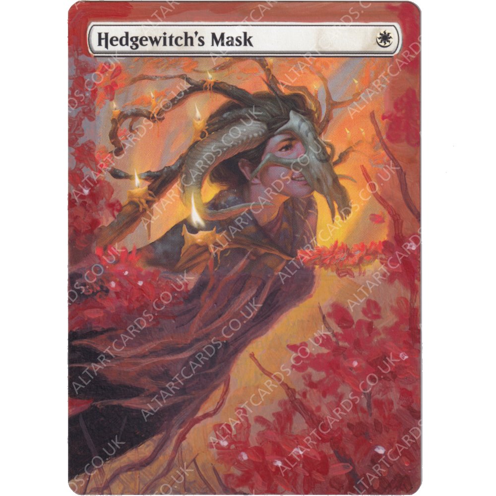 Altered Art - Hedgewitch's Mask