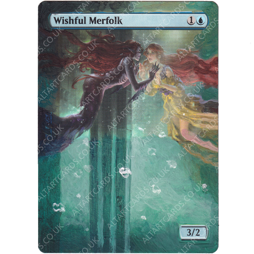 Altered Art - Wishful Merfolk