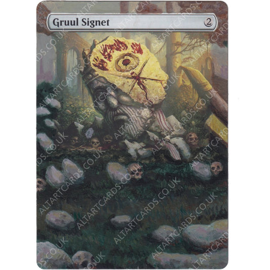 Altered Art - Gruul Signet