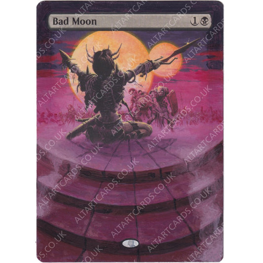 Altered Art - Bad Moon