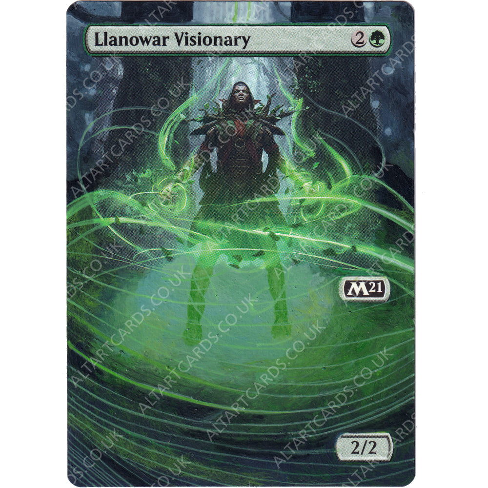 Altered Art - Llanowar Visionary