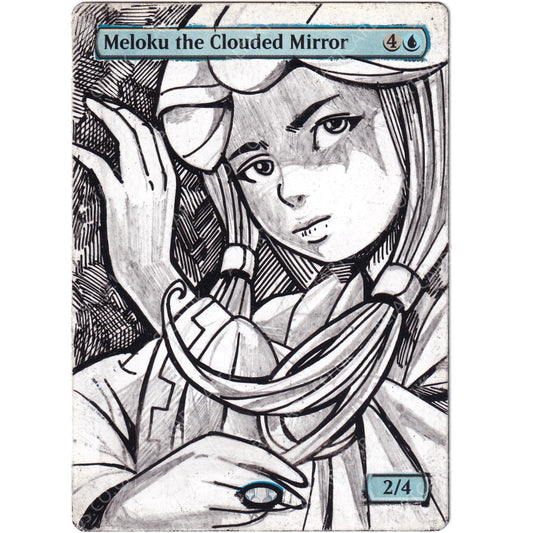 Altered Art - Meloku the Clouded Mirror