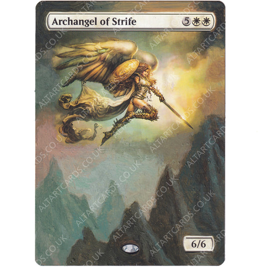 Altered Art - Archangel of Strife