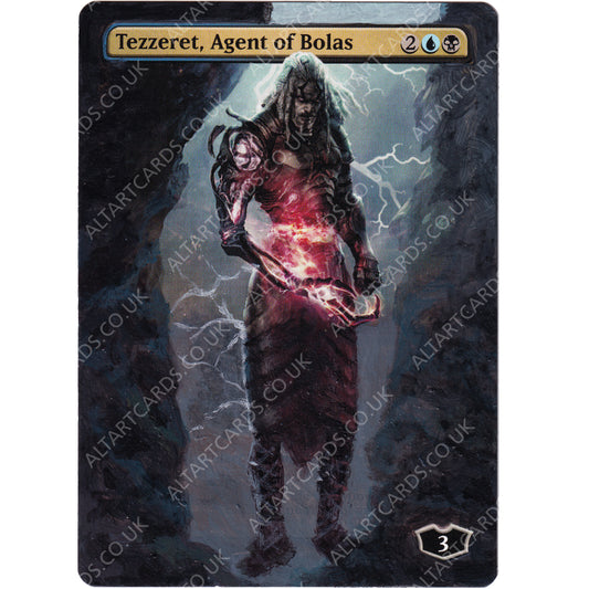 Altered Art - Tezzeret, Agent of Bolas