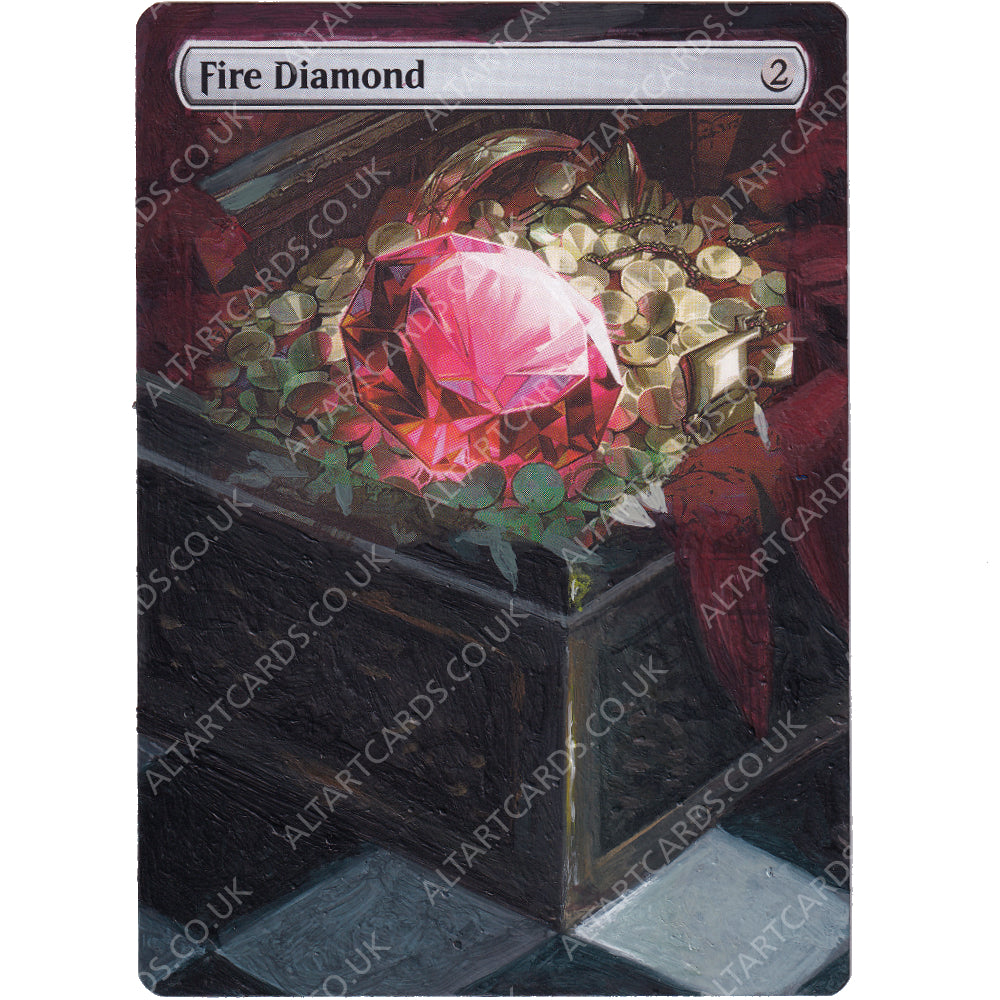 Altered Art - Fire Diamond