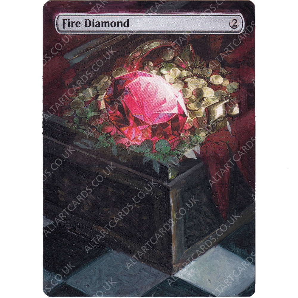 Altered Art - Fire Diamond