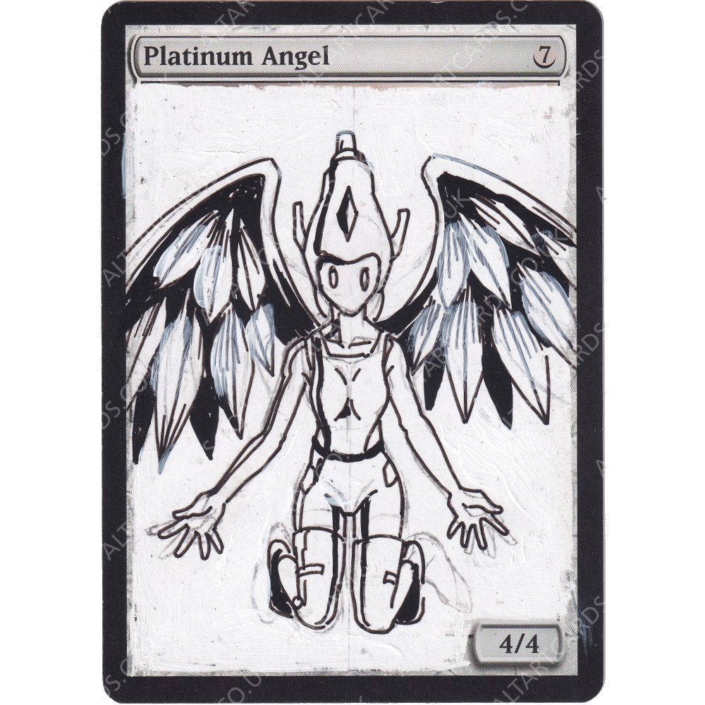 Altered Art - Platinum Angel