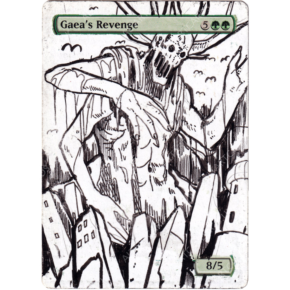 Altered Art - Gaea's Revenge