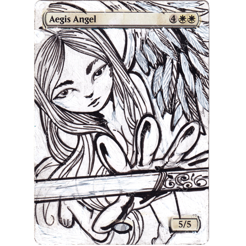 Altered Art - Aegis Angel