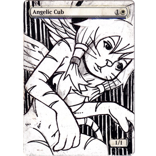 Altered Art - Angelic Cub