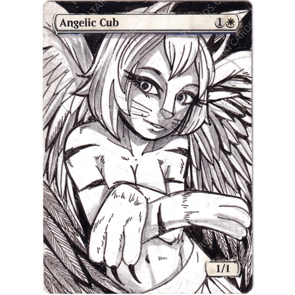 Altered Art - Angelic Cub