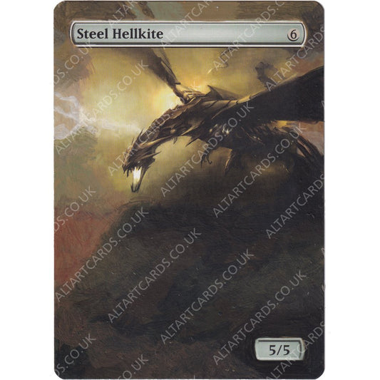 Altered Art - Steel Hellkite