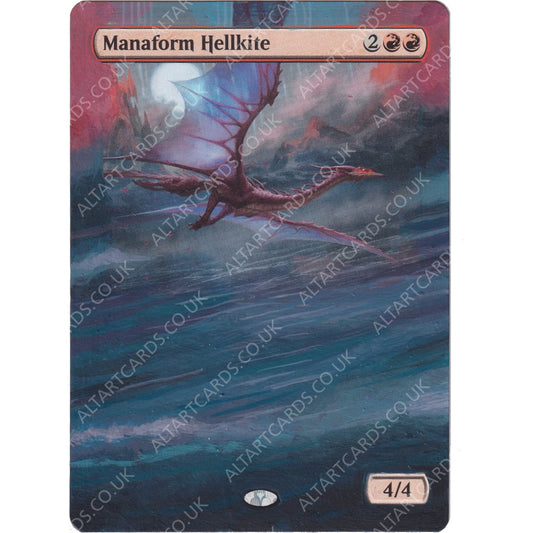 Altered Art - Manaform Hellkite