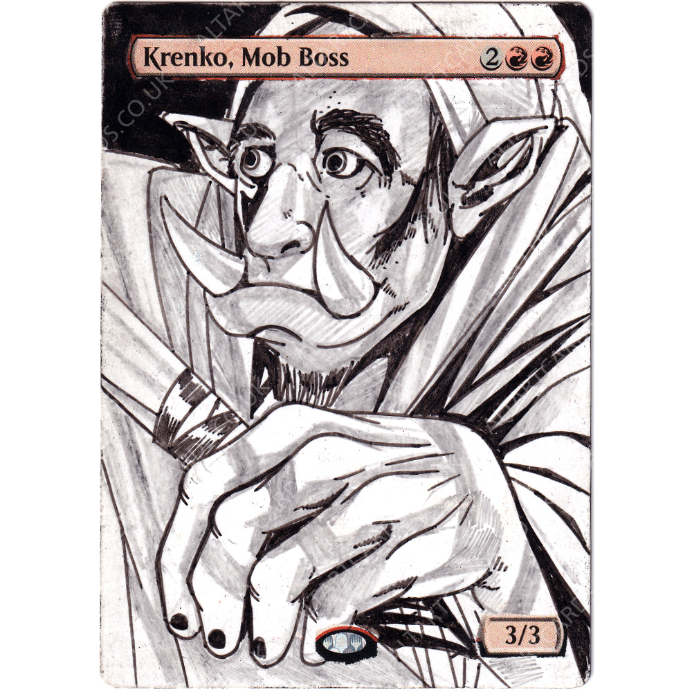 Altered Art - Krenko, Mob Boss