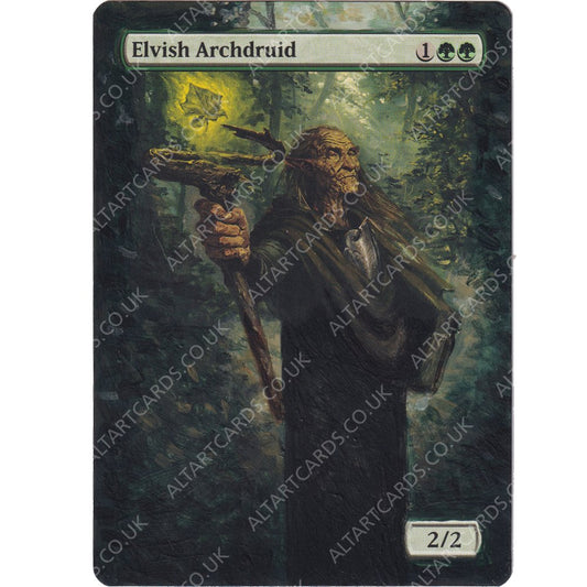 Altered Art - Elvish Archdruid