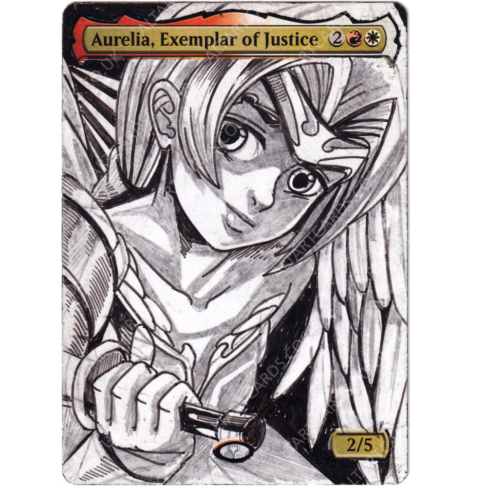 Altered Art - Aurelia, Exemplar of Justice