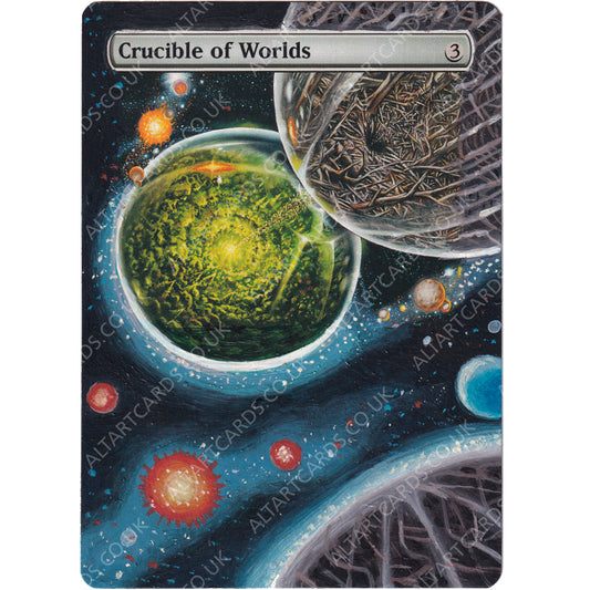 Altered Art - Crucible of Worlds