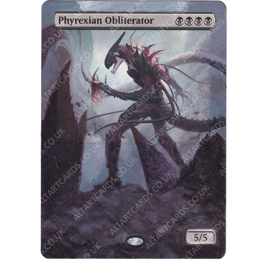 Altered Art - Phyrexian Obliterator