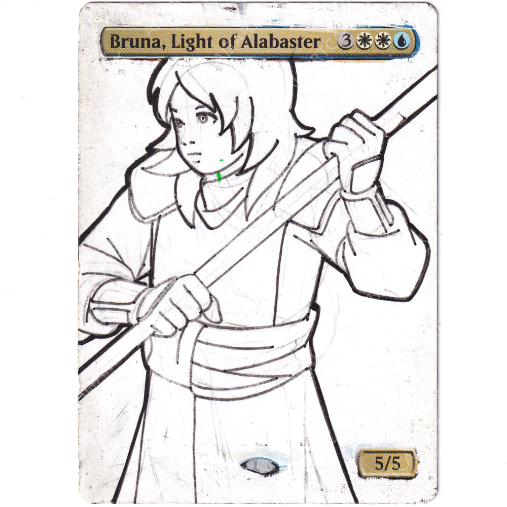 Altered Art - Bruna, Light of Alabaster