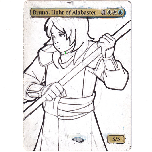 Altered Art - Bruna, Light of Alabaster