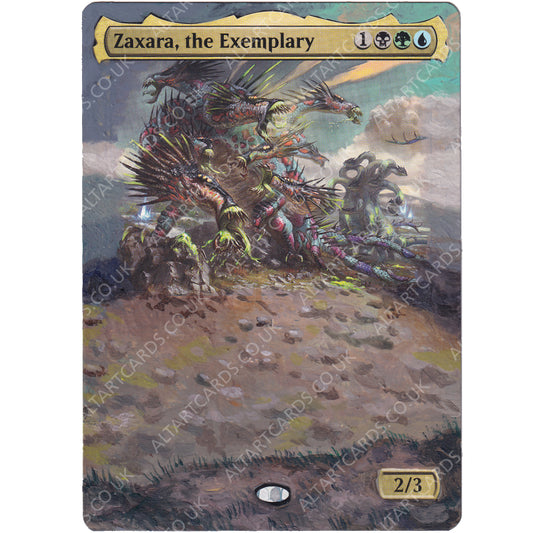 Altered Art - Zaxara, the Exemplary