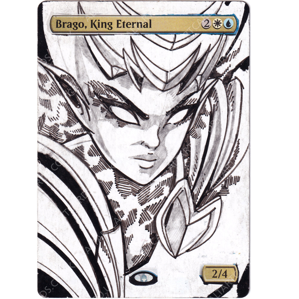 Altered Art - Brago, King Eternal