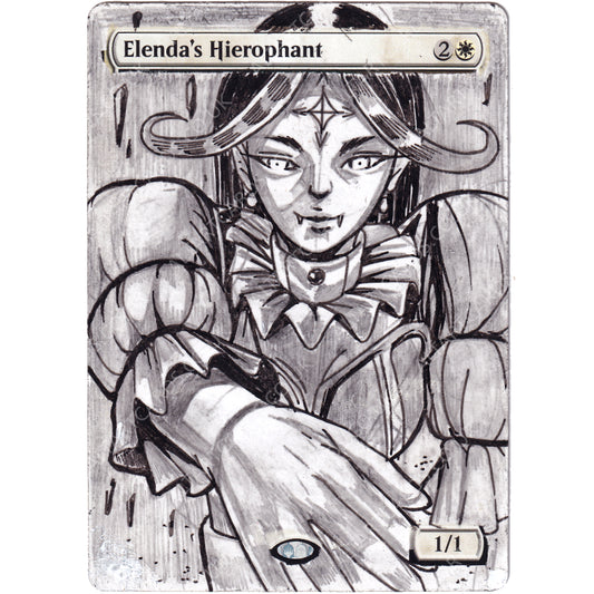 Altered Art - Elenda's Hierophant