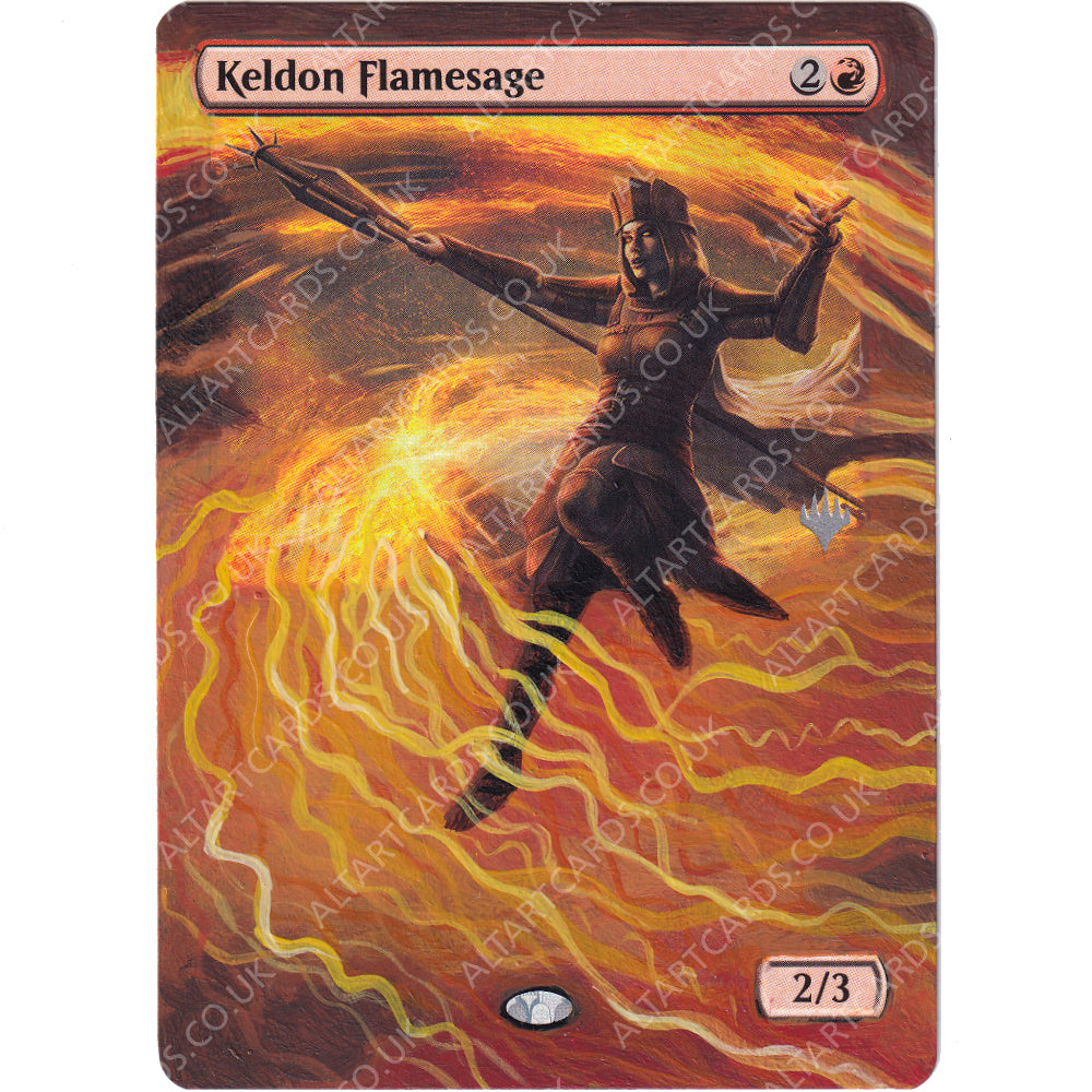 Altered Art - Keldon Flamesage